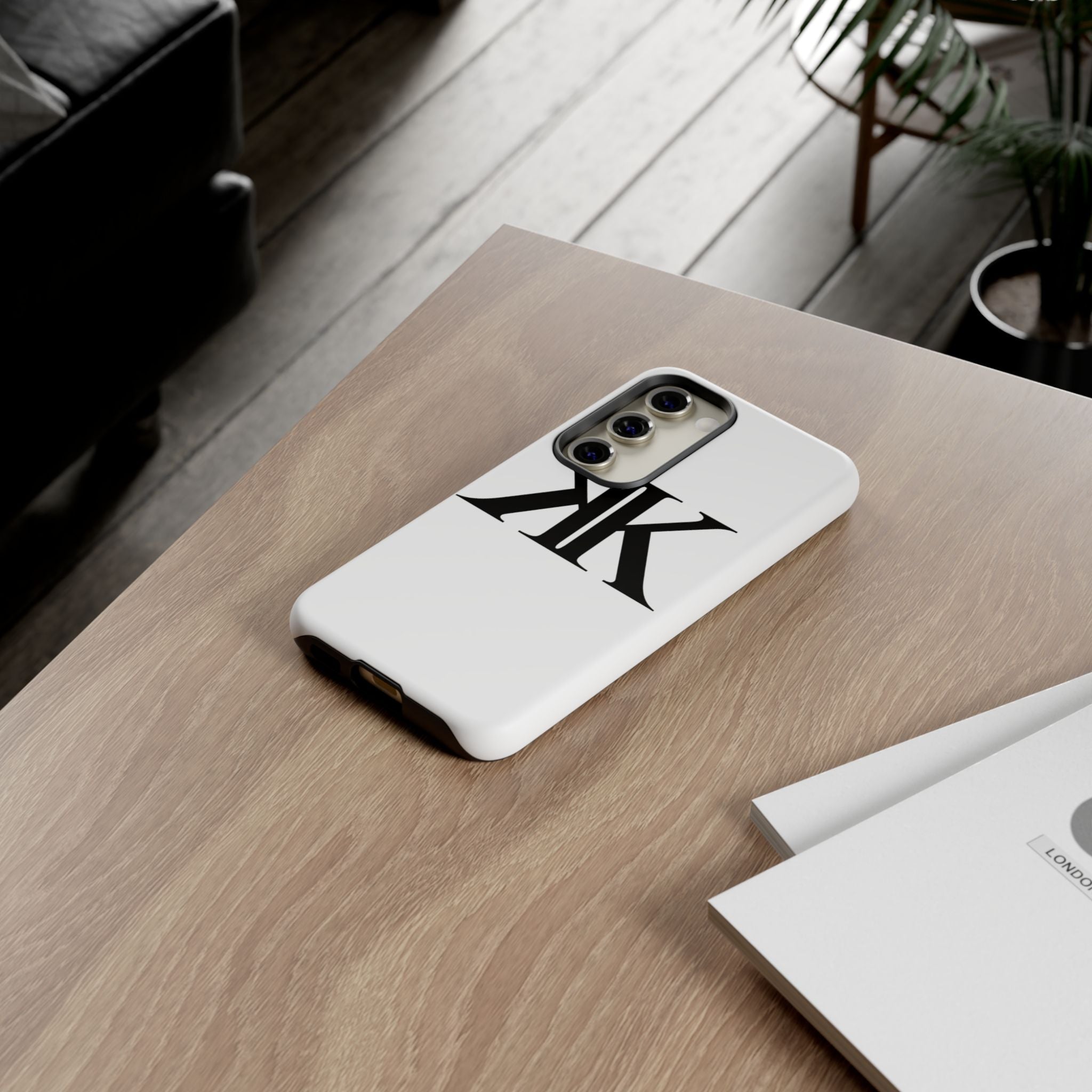 Monogram K Mirror Tough Phone Case