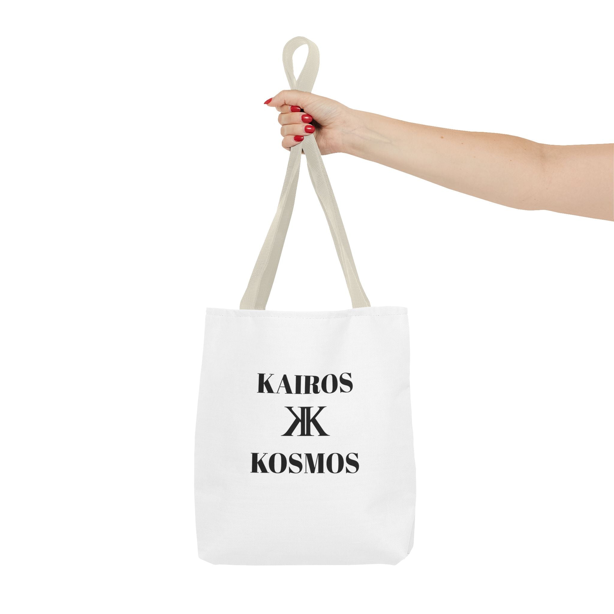 Kairos Kosmos Tote Bag – Minimalist Monogram Tote